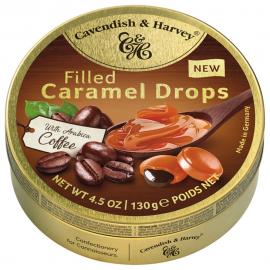 Caramel Coffee Filled Drops 130g