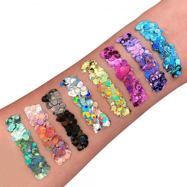 Moon Glitter Holografiskt Chunky Glitter