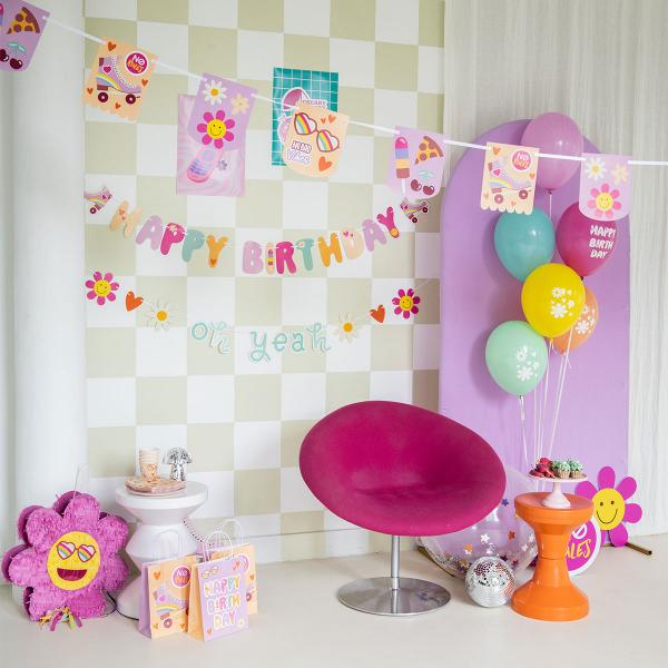 Presentpsar Happy Birthday Boho Girlz 6-pack