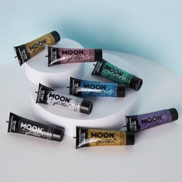 Moon Glitter Holografiskt Glitter Hrgel