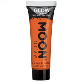 Moon Glow Glow in the Dark Kropp- & Ansiktsfärg Orange