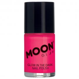 Moon Glow Självlysande Nagellack Rosa