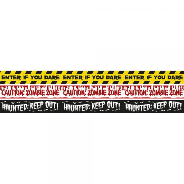 Avsprrningsband Halloween Dekoration 3-pack