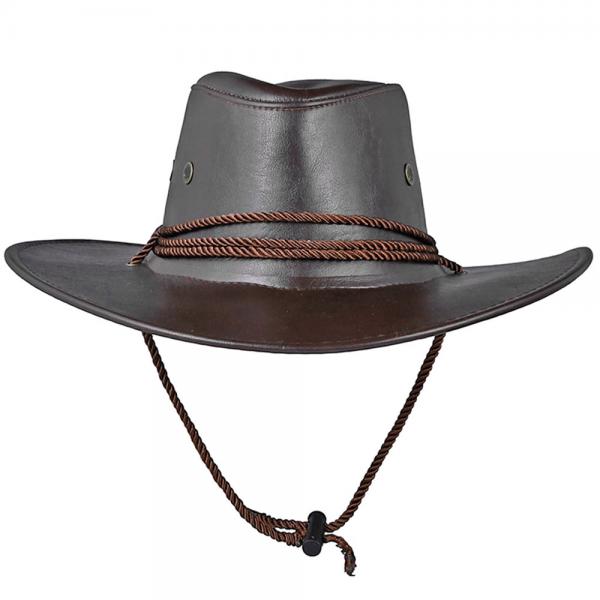 Cowboyhatt Mrkbrun