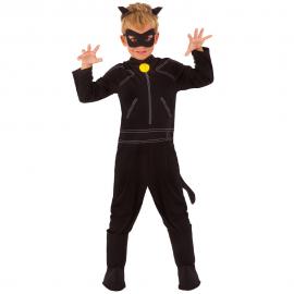 Cat Noir Maskeraddräkt Barn 3-4 år