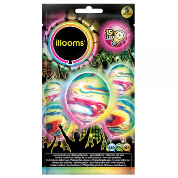 LED Ballonger Marmor