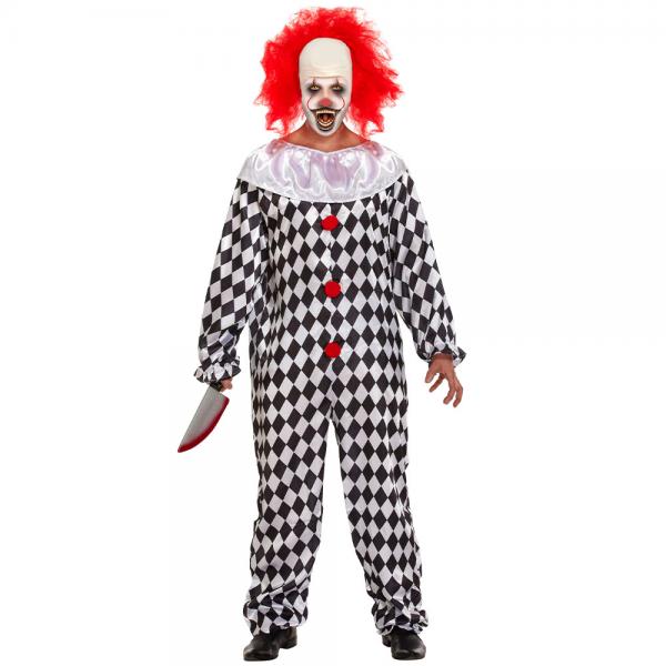 Kuslig Clown Maskeraddrkt