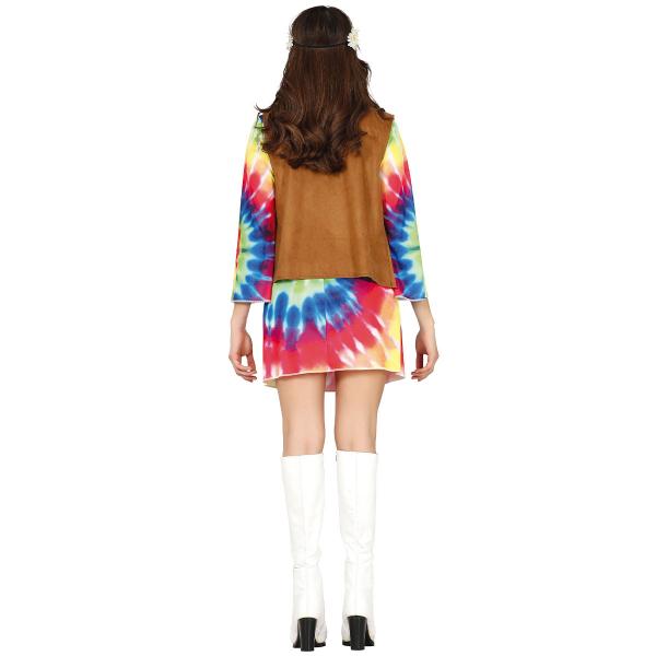 Tie-dye Hippie Maskeraddrkt