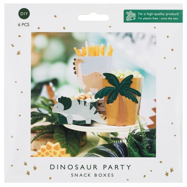 Snacksbox Dinosaurie 6-pack