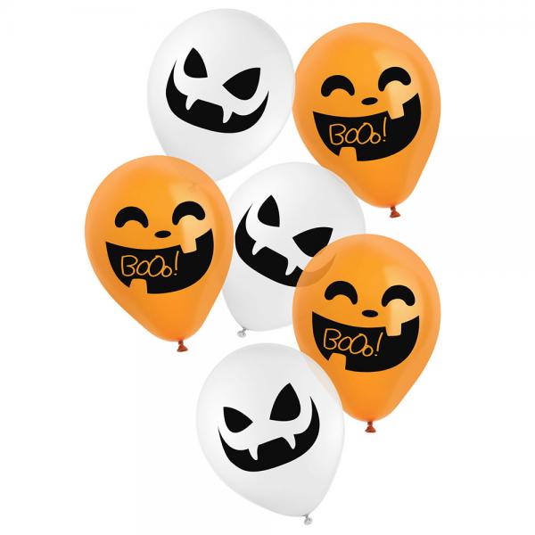 Halloween Ballonger Pumpa & Spke