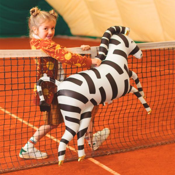 Zebra Djur Folieballong