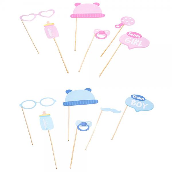 Boy or Girl Fotoprops 12-pack