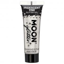 Moon Glitter Iriserande Glitter Gel Vit