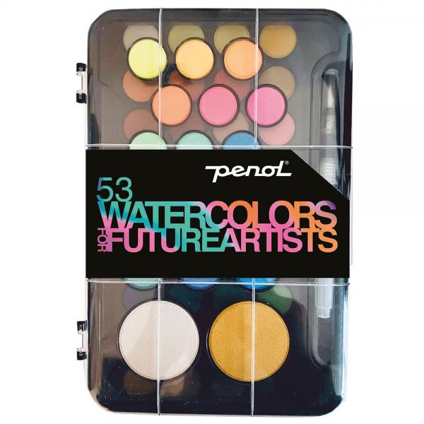 Penol Future Artists Akvarellfrg 53-Pack