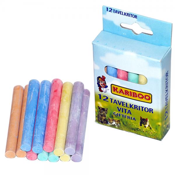 Kariboo Frgade Tavelkritor 12-Pack