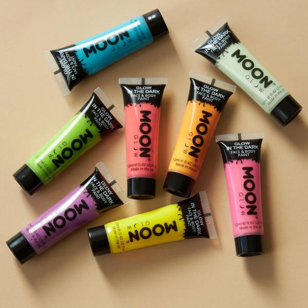 Moon Glow Glow in the Dark Kropp- & Ansiktsfrg