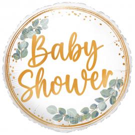 Baby Shower Rund Folieballong