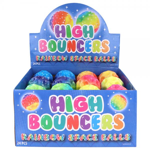 High Bounce Boll Regnbgsrymd