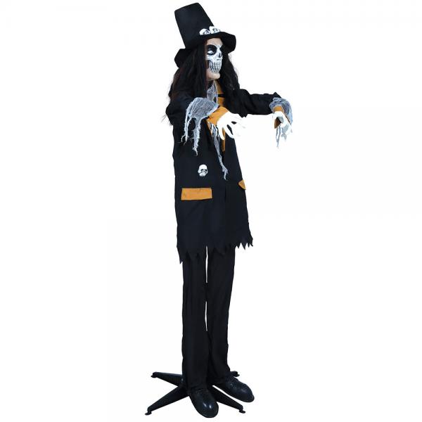 Animerad Voodoo Skelett 180 cm