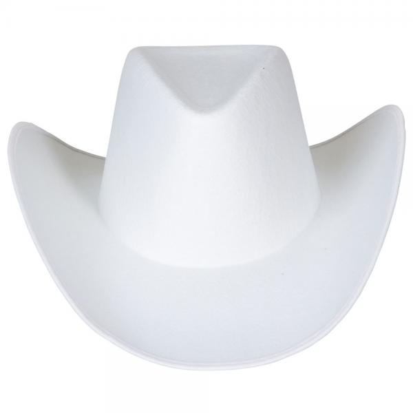 Cowboyhatt Vit