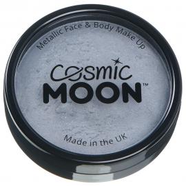 Cosmic Moon Metallisk Kropp- & Ansiktsfärg Silver 36 g