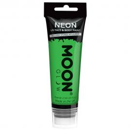 Moon Glow Neon UV Kropp- & Ansiktsfärg Grön 75 ml