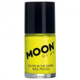 Moon Glow Självlysande Nagellack Gul