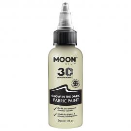 Moon Glow Självlysande Textilfärg Osynlig 30 ml