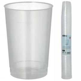 Plastglas Återanvändbara 20cl 40-pack