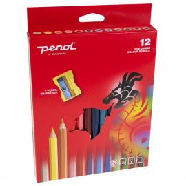 Penol Mini Jumbo Färgpennor 12-Pack