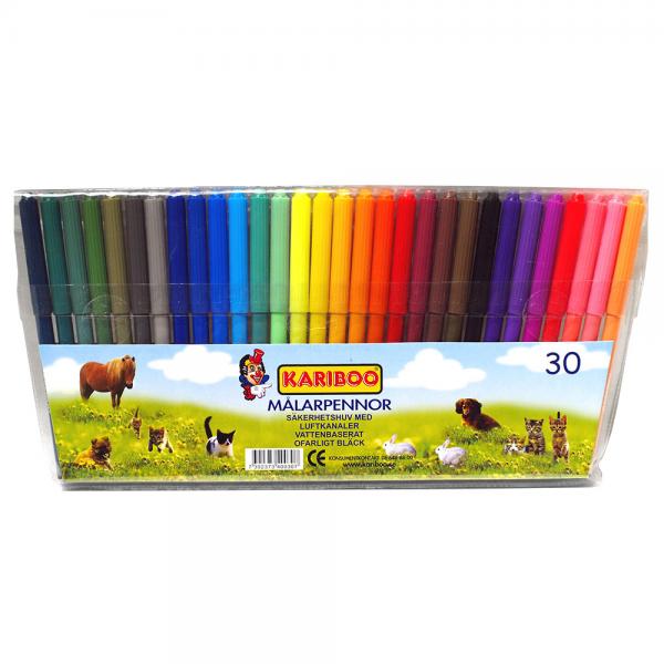 Kariboo Tuschpennor 30-Pack