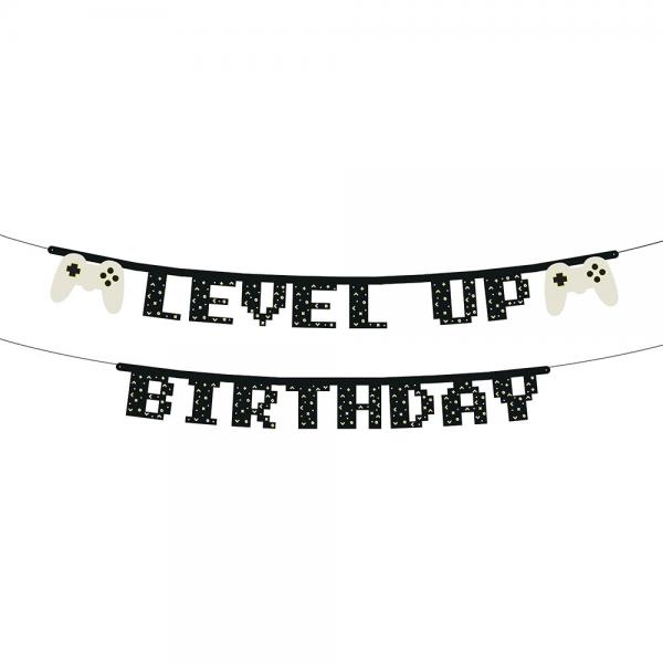 Level Up Birthday Girlang