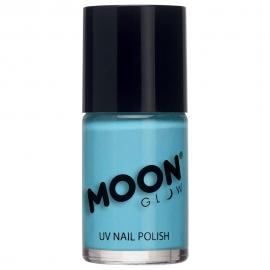 Moon Glow Neon UV Nagellack Pastell Blå