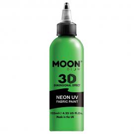 Moon Glow Neon UV Textilfärg Grön 125 ml