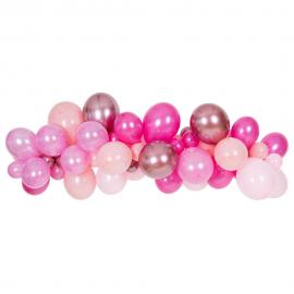 Ballonggirlang Dazzling Pink 62-pack