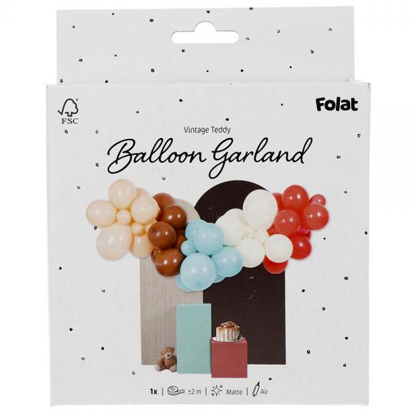 Ballonggirlang Vintage Teddy 66-pack