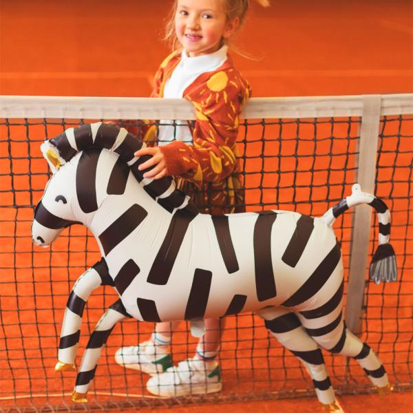 Zebra Djur Folieballong