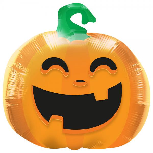 Folieballong Pumpa Transparent