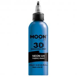 Moon Glow Neon UV Textilfärg Blå 125 ml