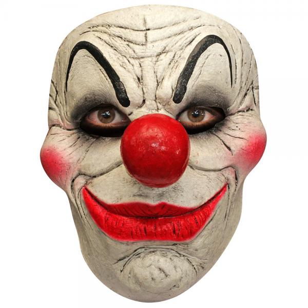 Leende Clown Latexmask