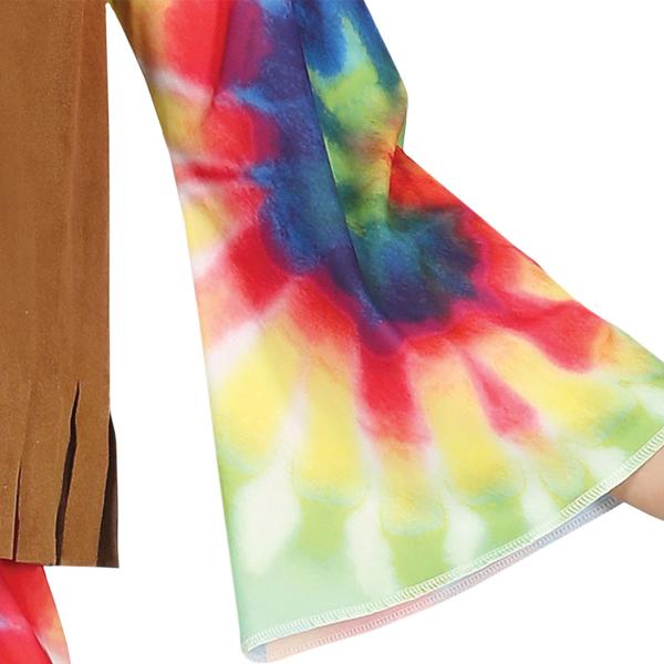 Tie-dye Hippie Maskeraddrkt