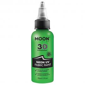 Moon Glow Neon UV Textilfärg Grön 30 ml