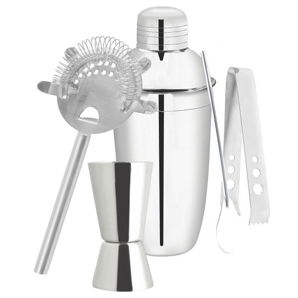 Bartenderset Silver 5-pack