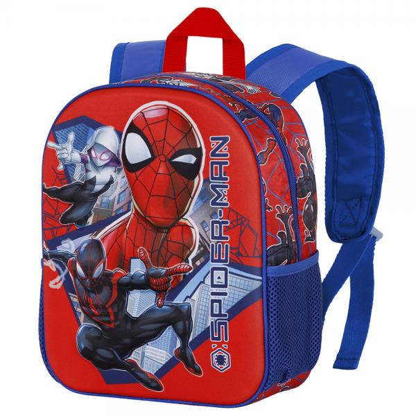 Spiderman 3D Ryggsck Different Ways