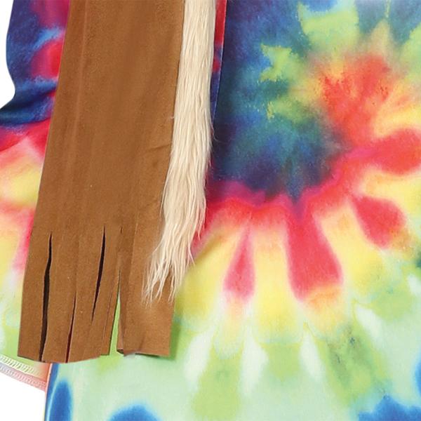 Tie-dye Hippie Maskeraddrkt