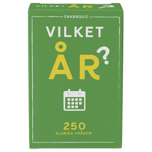 Vilket r? Frgekort