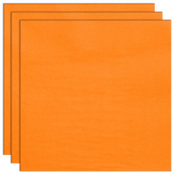 Engngsservetter Orange 33 cm 20-pack