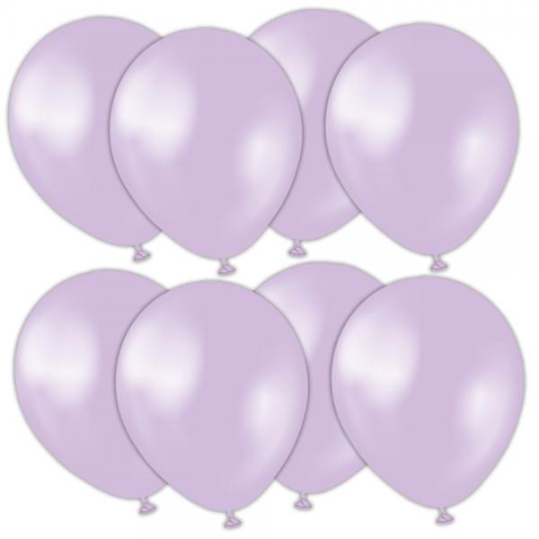 Latexballonger Pearl Lilac 13 cm 25-pack