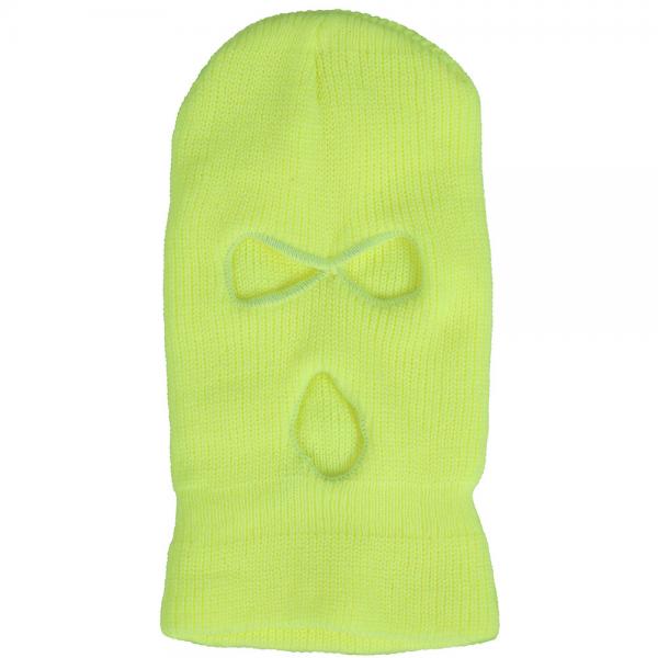 Balaclava Skidmask Neon Gul