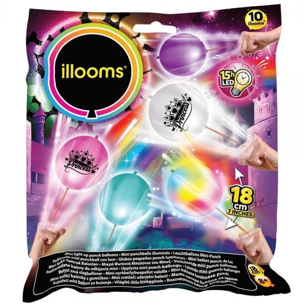 LED Mini Punch-Ballonger Princess